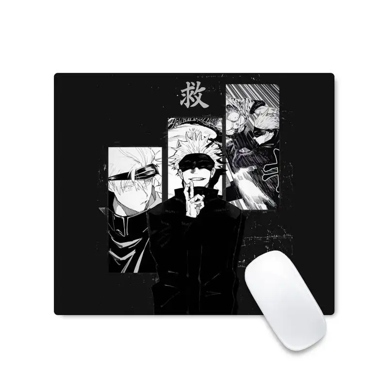 

Jujutsu Kaisen Gaming Player desk laptop Rubber Mouse Mat Non-slip Cushion Square Thickness 2mm