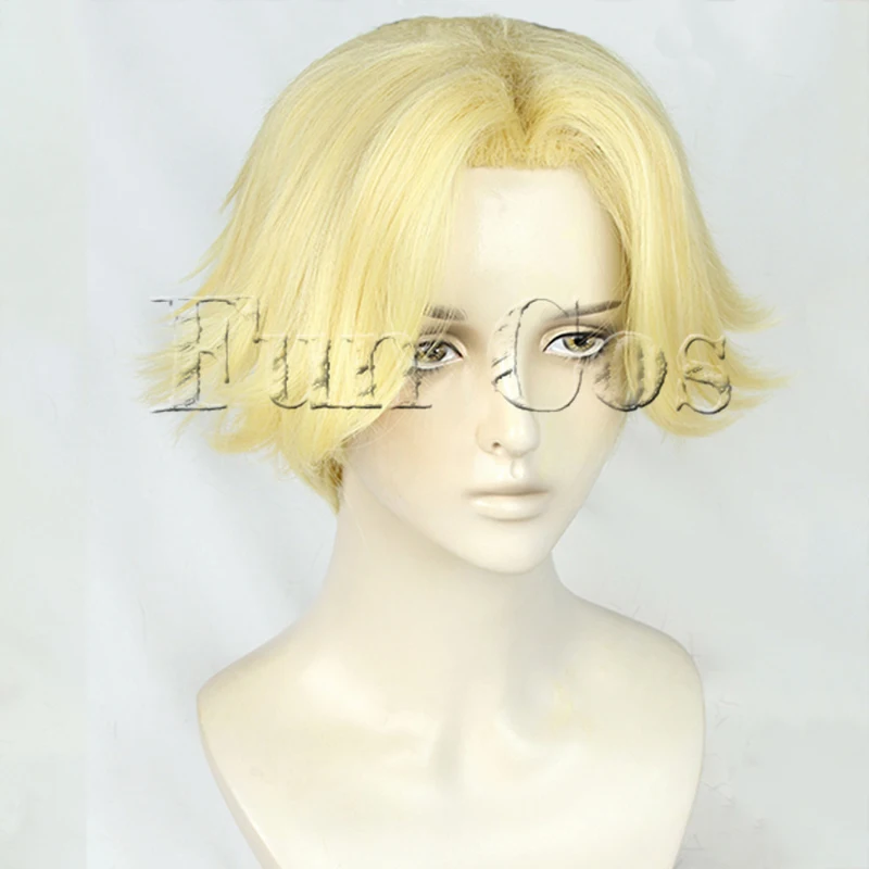 Парик для косплея из аниме Токийский рептиз термостойкий с короткими