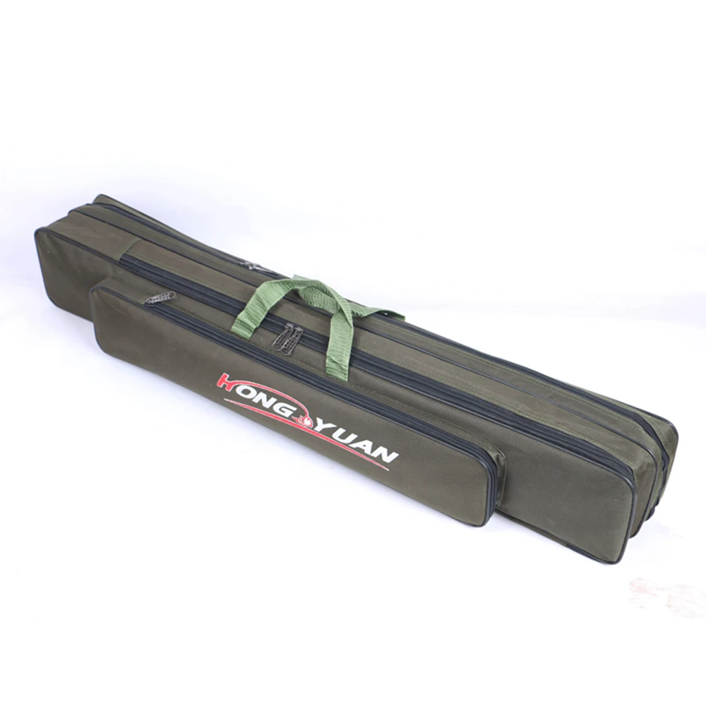 2/3 слоя холста сумка для удочки водонепроницаемая рыболовных снастей