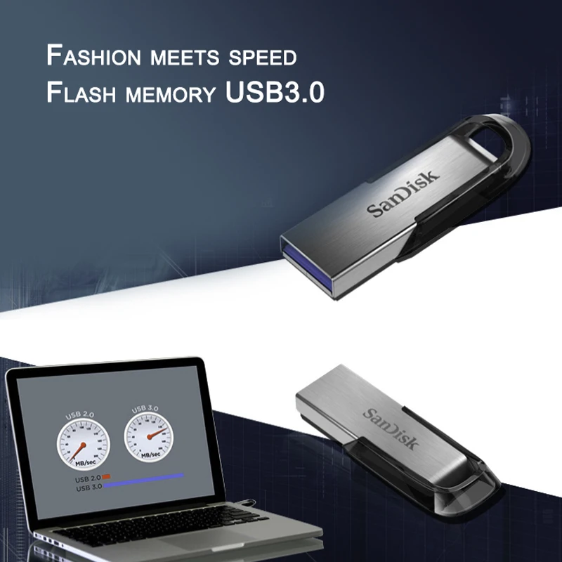 Флеш-накопитель SanDisk CZ73 3,0 16 ГБ 32 ГБ 64 ГБ 128 ГБ флеш-накопитель USB3.0 USB флеш-накопитель USB флешка для ноутбука