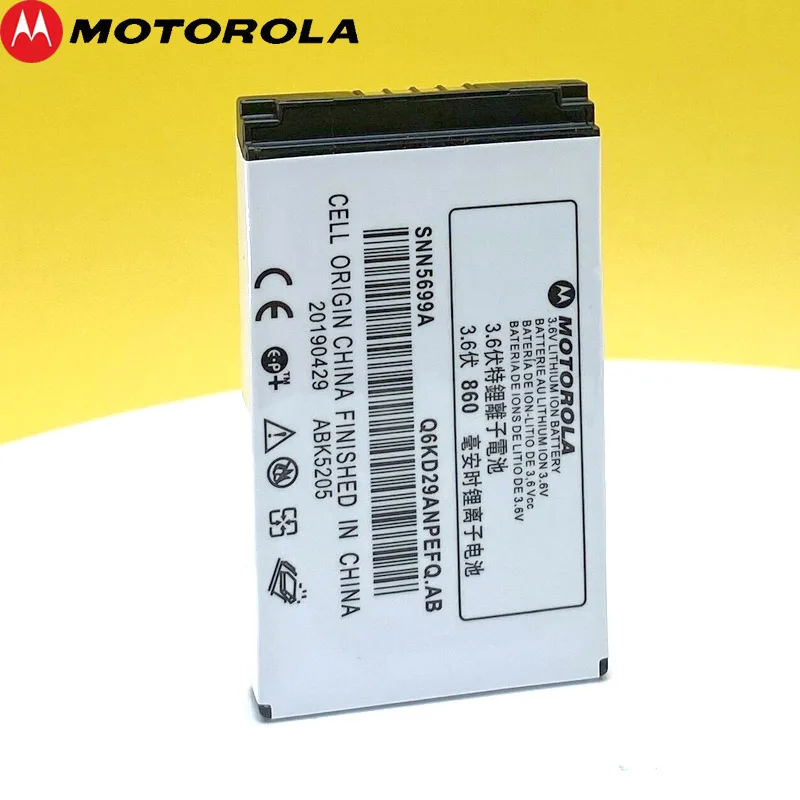 original 860mah snn5699a battery for motorola moto c150 e398 rokr e1 rokr e3 v810 phone high quality free global shipping