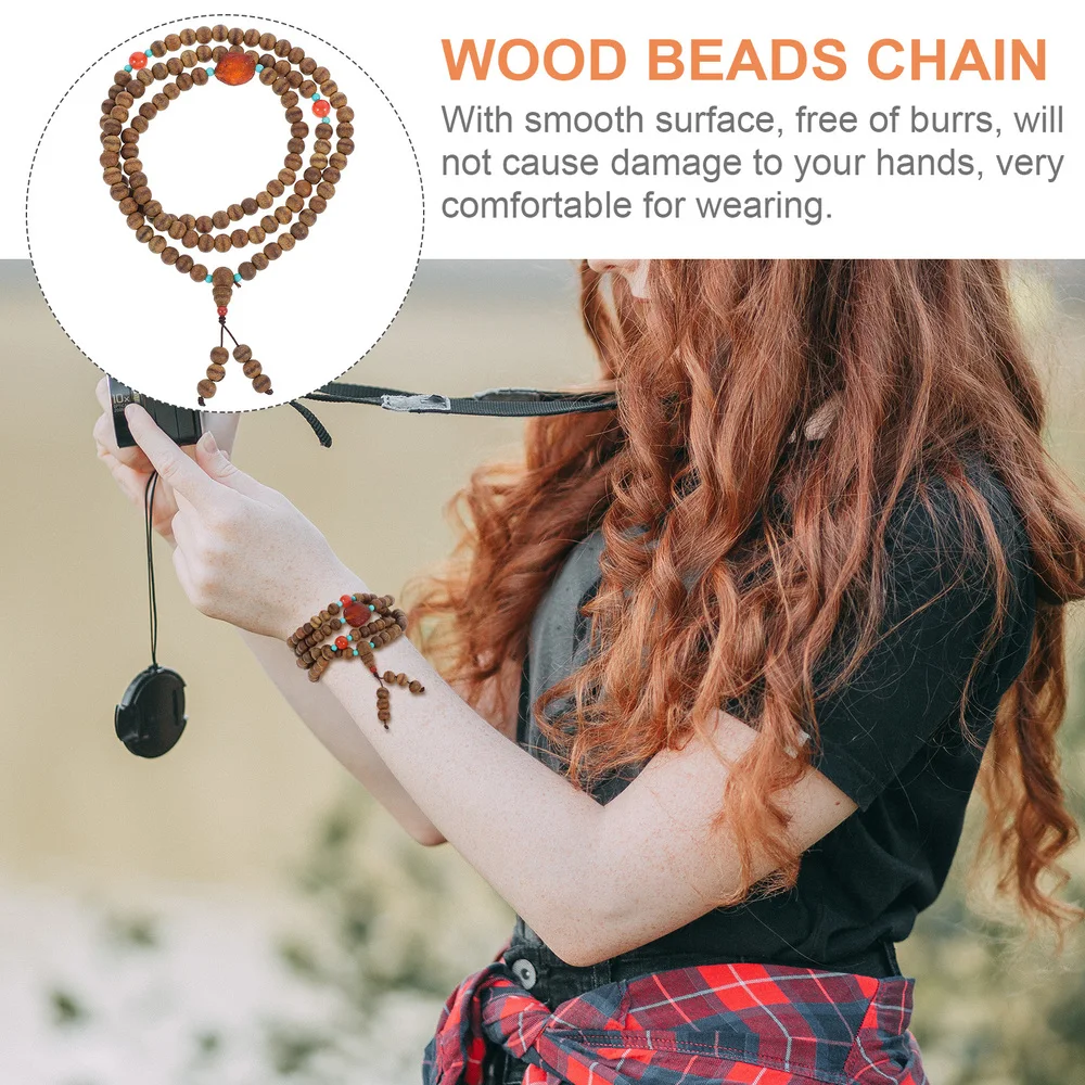 

1pc Unique Beads Necklace Durable Beads Chain Practical Jewelry Chain