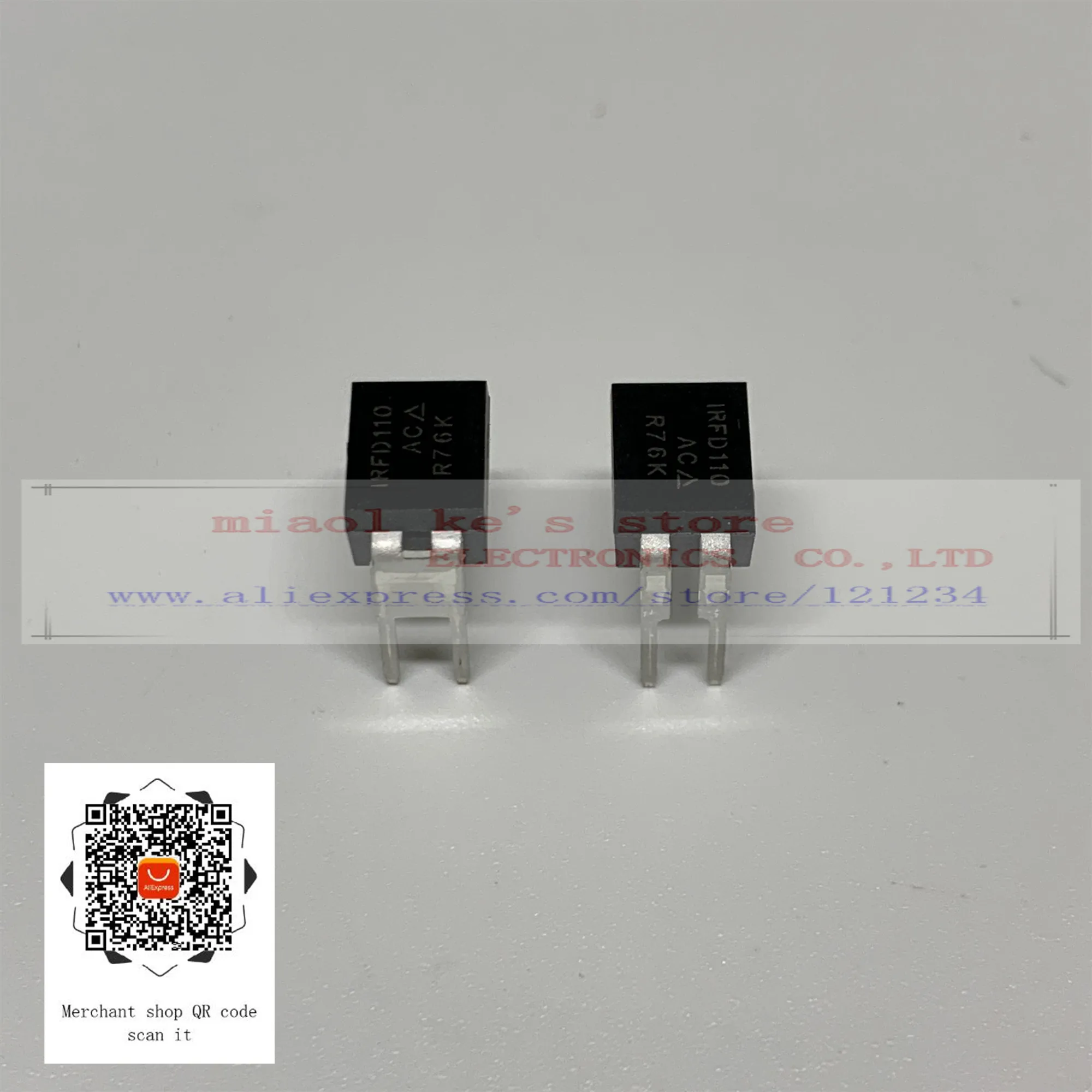 [5 шт. 10 шт.] 100% Новый оригинальный IRFD110PBF IRFD110 [ MOSFET N Channel 100V 1A 1 3 W DIP4] новый Высокое