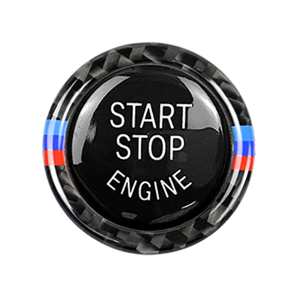 

Sticker Cover Trim Car Styling Accessories Trim Ring for BMW E90 E92 E93 320i Engine Start Stop Button Replacement Cover