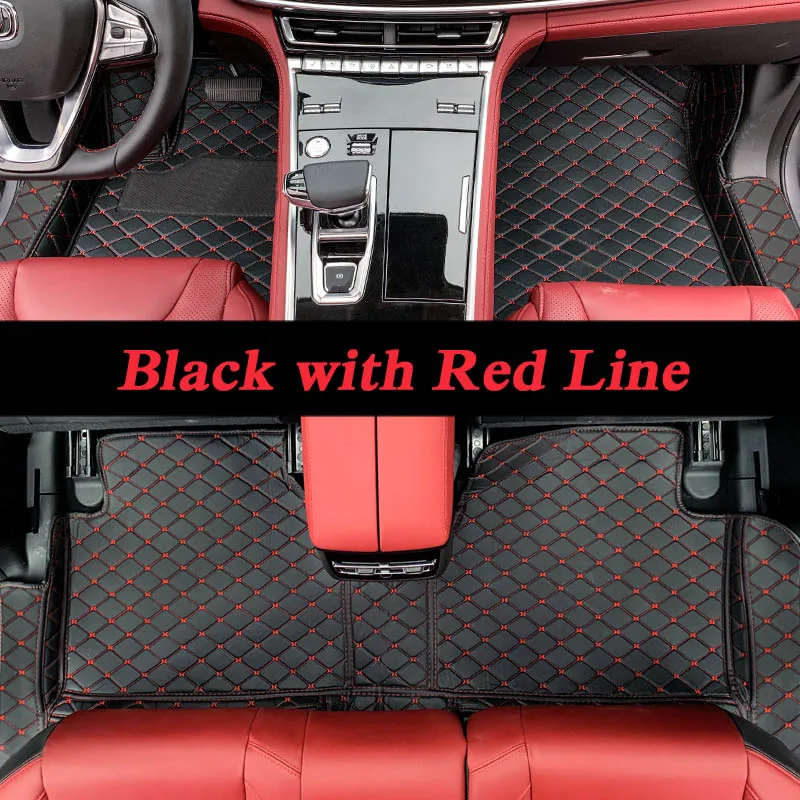 

Car Styling PU Leather Floor Mat For CHANGAN CS85 Coupe 2019-Present Auto Foot Pad Carpet Warterproof Cover Internal Accessories