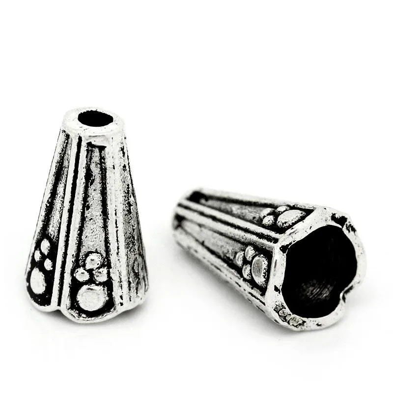 DoreenBeads цинковые бусины из металлического сплава колпачки конусные Бусины