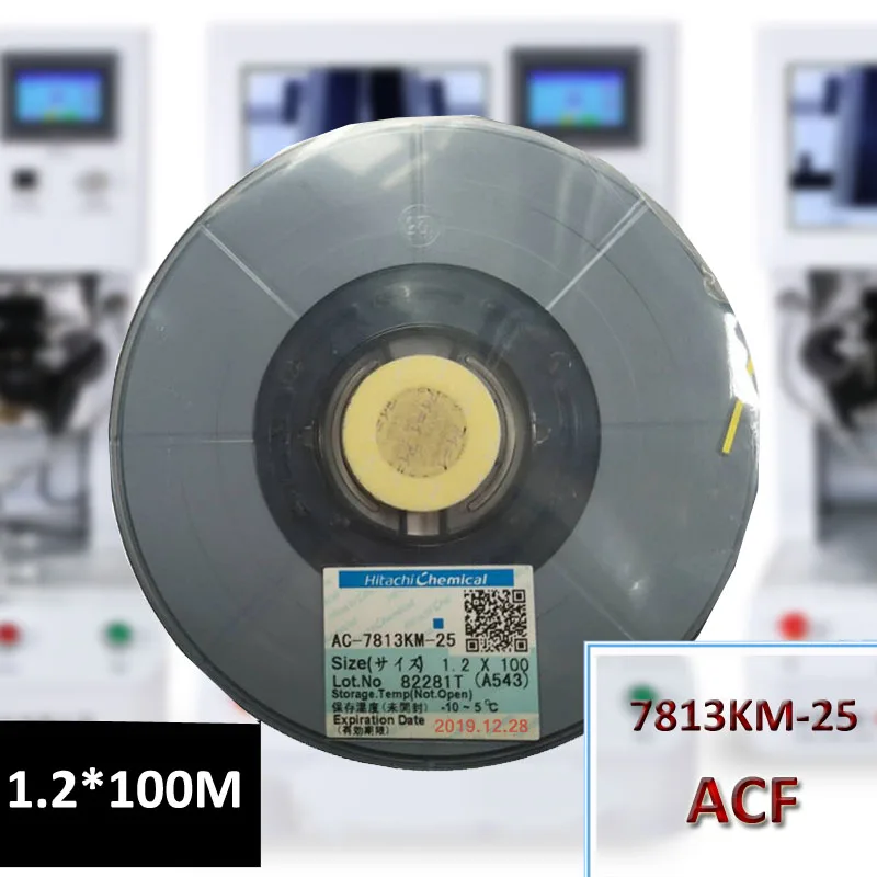 Оригинальная AC-7813KM-25 для Hitachi ACF проводящая лента для мобильного телефона TAB lcd ремонт AC-7813KM-25 низкотемпературный клей