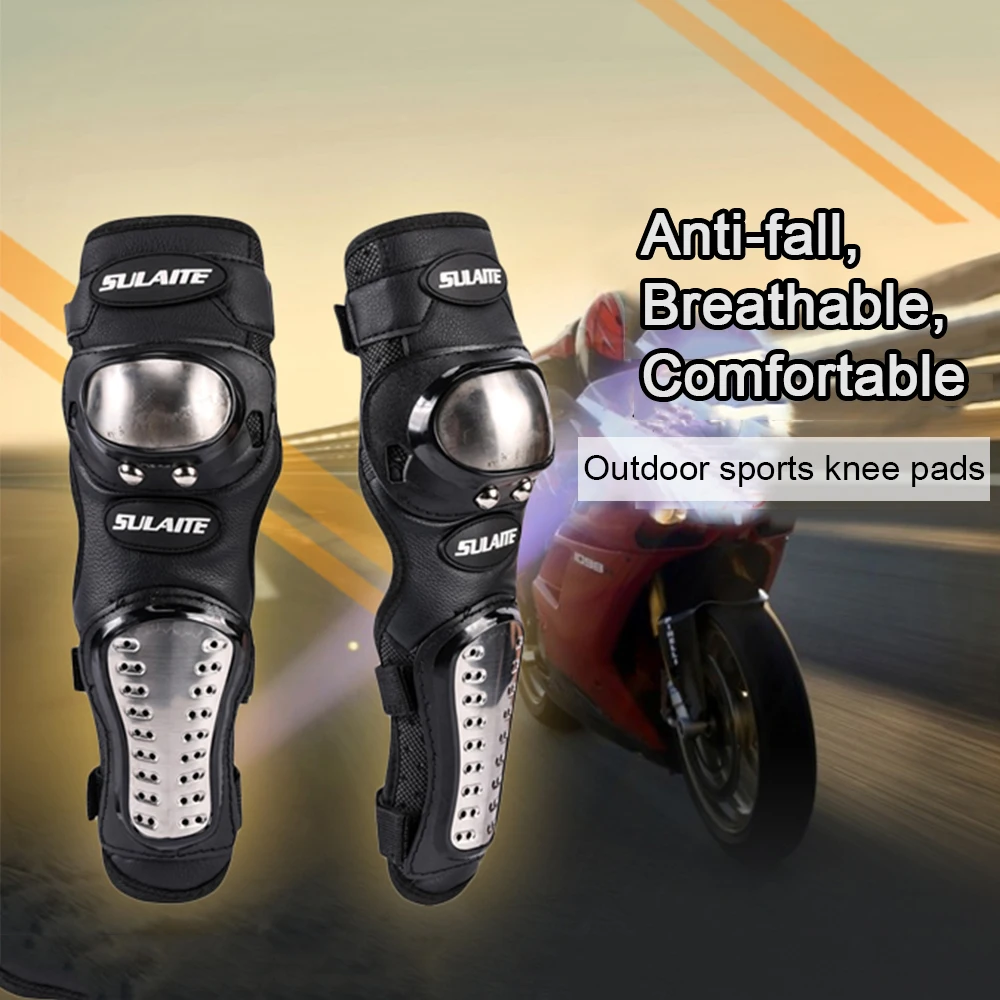 

4Pcs Kit Of Elbow Knee Shin Armor Protect Guard Pads For Motorcycle Bike Protective Gear Knee Protector Motorcycle Armor