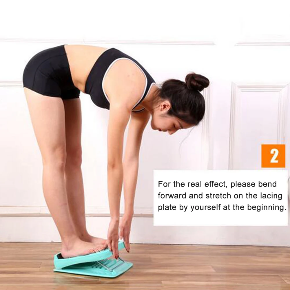 

Anti-Slip Adjustable Foot Calf Stretcher Incline Board Body Stretching Tool for Sports Yoga Massage Fitness Pedal Stretcher