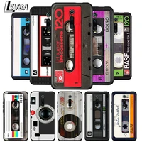 classical cassette tape silicone cover for redmi 9c 9t 9i 9at 9a 9 8a 8 7a 7 6a 6 5 a 4x prime pro plus black soft phone case