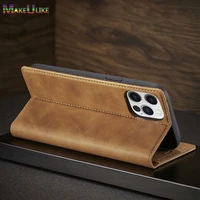 elegant leather case for iphone 6 6s 7 8 plus se 2020 12 11 pro max mini 12mini x xs xr 12pro 11pro max case magnetic flip cover