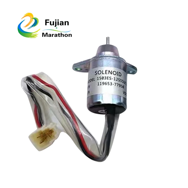 Соленоид дизельного генератора 1503ES-12S5DUC5S Yanmar Замена Дизельного Двигателя