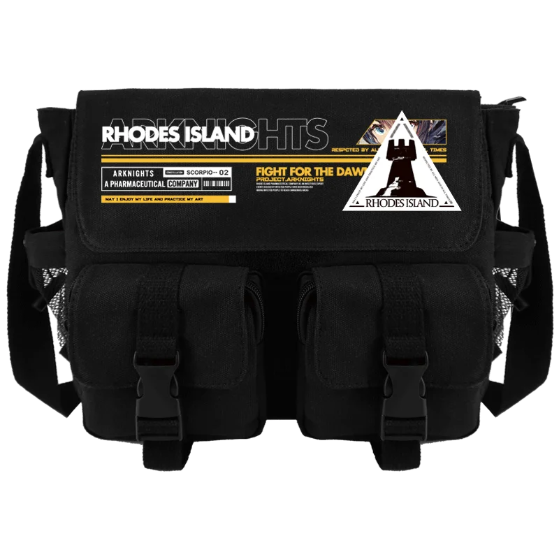 

Anime Arknights Amiya Exusiai Chen Student Casual Schoolbag Messenger Bag Satchel Shoulder Bag Fashion Women Men Cosplay Gift