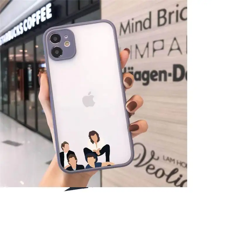 

One Direction Louis Tomlinson Phone Cases matte transparent For iphone 7 8 11 12 plus mini x xs xr pro max cover