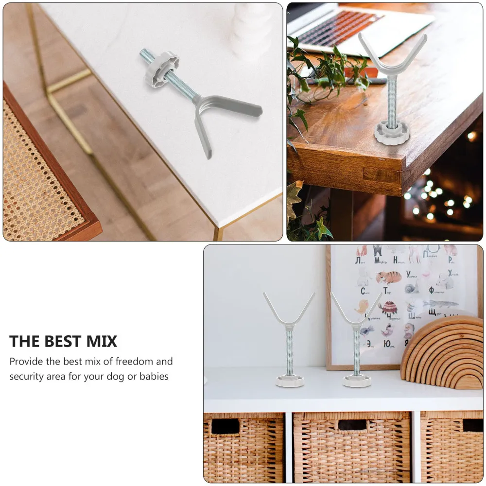 

1 Pc Guardrail Fixator Type Stairway Fitting Practical Fixing Fitting (Silver)