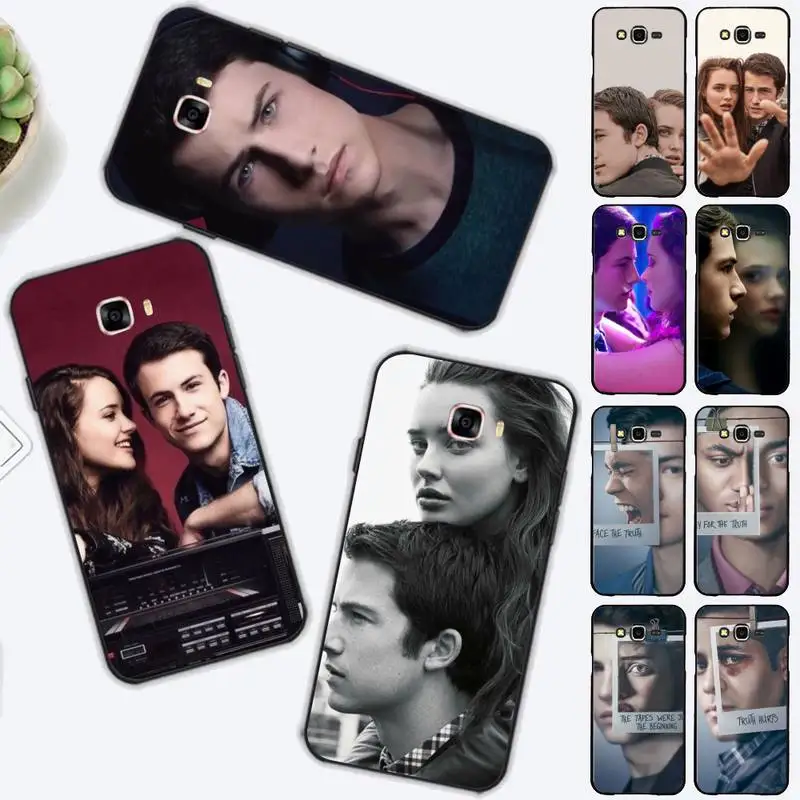 TOPLBPCS 13 причины по которым netflix чехол для телефона Samsung J4 плюс J2prime J5 J6 2016 J7 8 ядро 2017 |