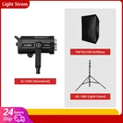 Светодиодная лампа для видеосъемки Godox SL150II SL-150W II 150W Bowens, дневной свет, сбалансированный 5600K 2,4G, беспроводная система X для интервью