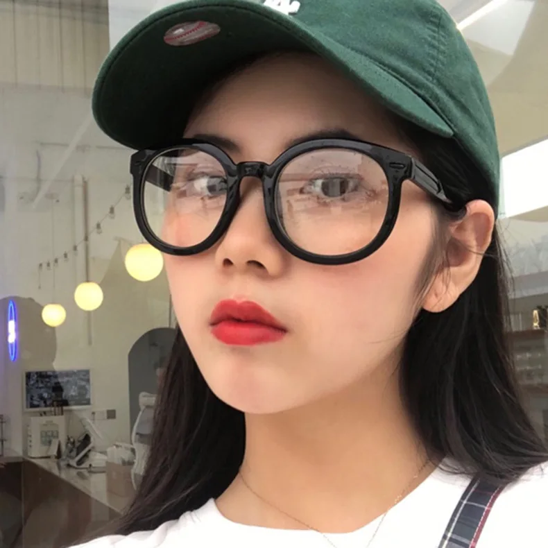 В той же оправе стрелы M плоское зеркало в раме красная круглая Корейская версия