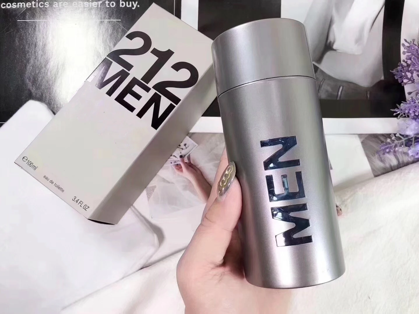 

Top Quality 212 Perfume Vip Men Long Lasting Eau De Cologne Parfum Spray Classic Pheromone Parfum Femme Perfumes Fragrance