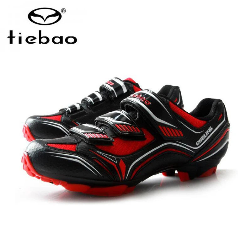 

Tiebao men mountain bike shoes sapatilha ciclismo mtb mesh breathable self-locking professional riding outdoor SPD mtb sneakers