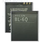 BL-6Q сменная батарея для Nokia 6700 Classic 6700C E51i N82 N81 E51 Bateria BL6Q  BL 6Q + номер отслеживания