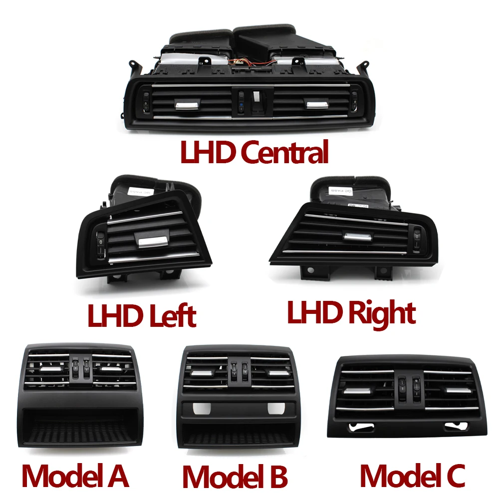 Хромированный воздуховод LHD RHD для кондиционера полная сборка замена BMW 5 серии F10