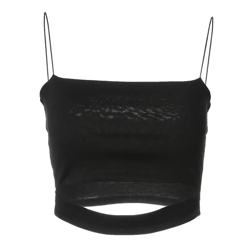 

New Fashion Sexy Women's Crop Top Summer Casual Tank Tops Ladies Vest Sleevelees Bandage Camis