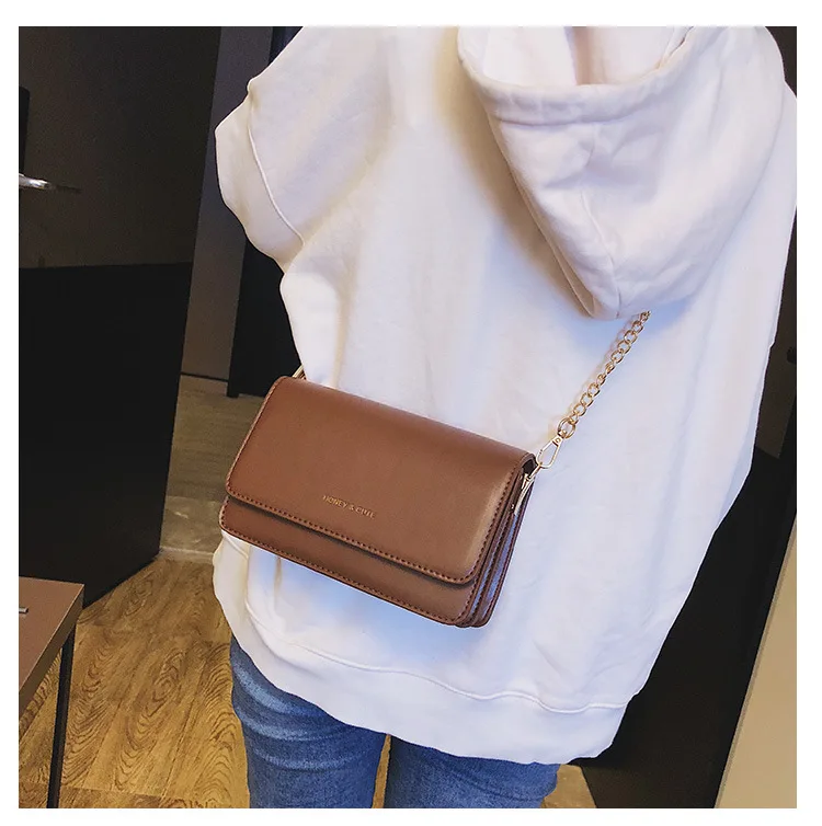 Meteor bird black mini square women shoulder bags small messenger bag little Japanese crossbody bag