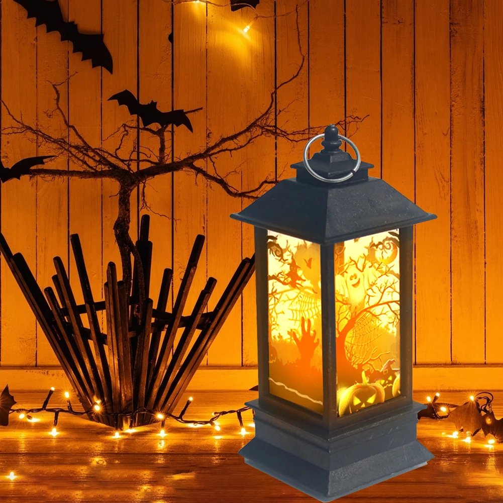 Искусственное пламя масло свет для Хэллоуина призрак фестиваль Домашний