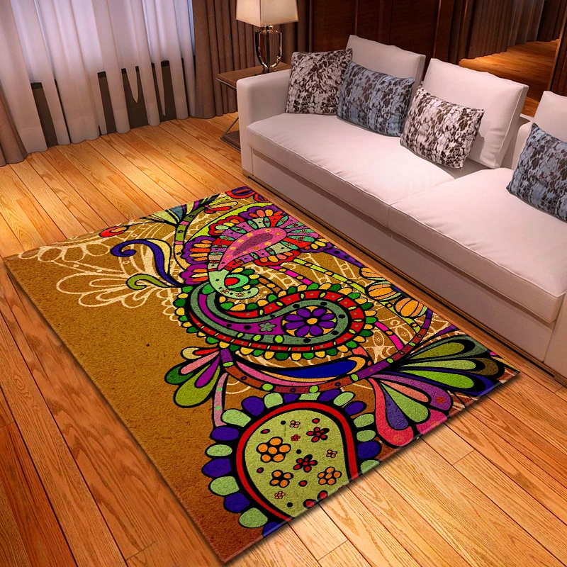Национальный стиль богемный ковер коврик для гостиной спальни коврики дома