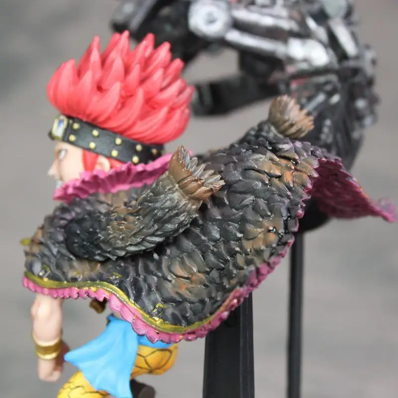 

20cm ONE PIECE Eustass Kid SD Anime Action Figure Supernova Kid Pirates Captain PVC Collection Model Dolls Toys for Boys Gifts