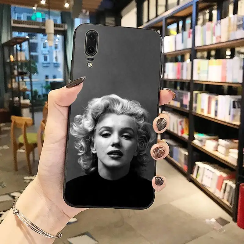 

Marilyn Monroe girl Phone Case For Huawei honor Mate P 10 20 30 40 i 9 8 pro x Lite smart 2019 nova 5t