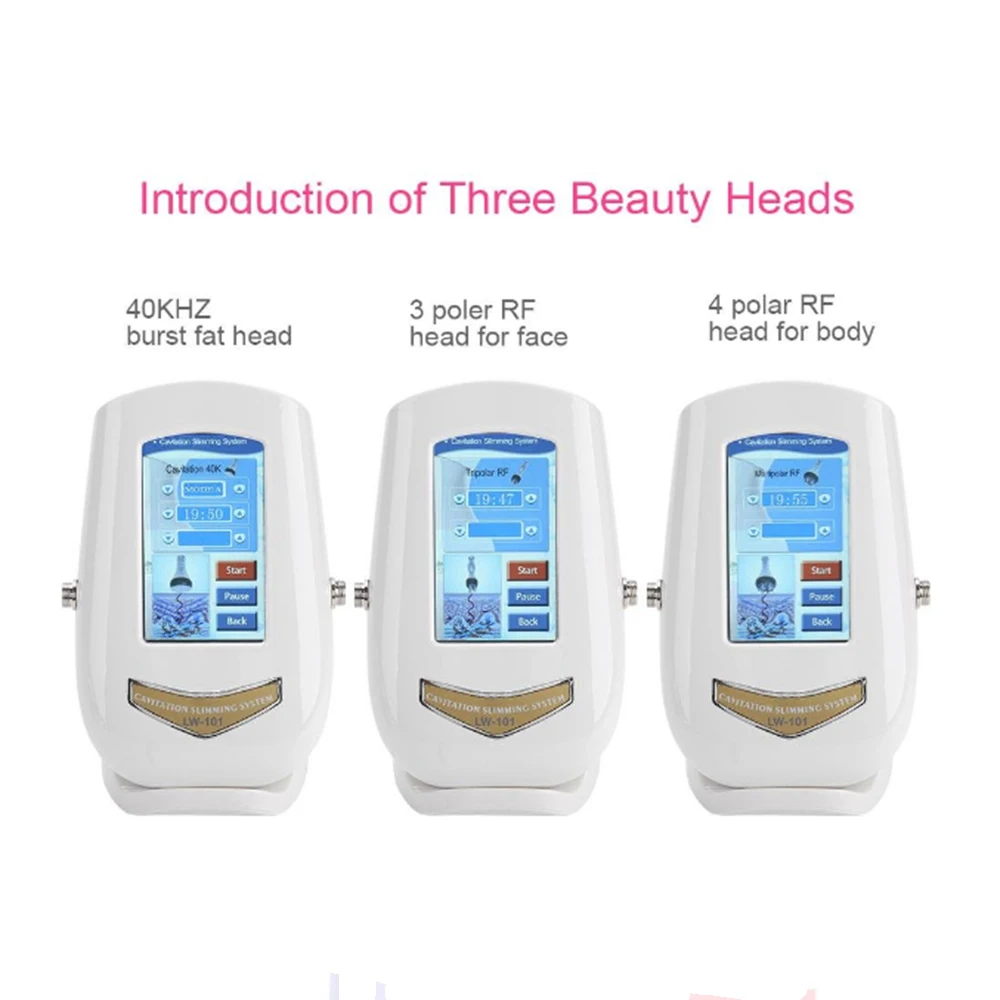 Вибрирующий массажер 40K для придания формы телу снижения веса многополярный