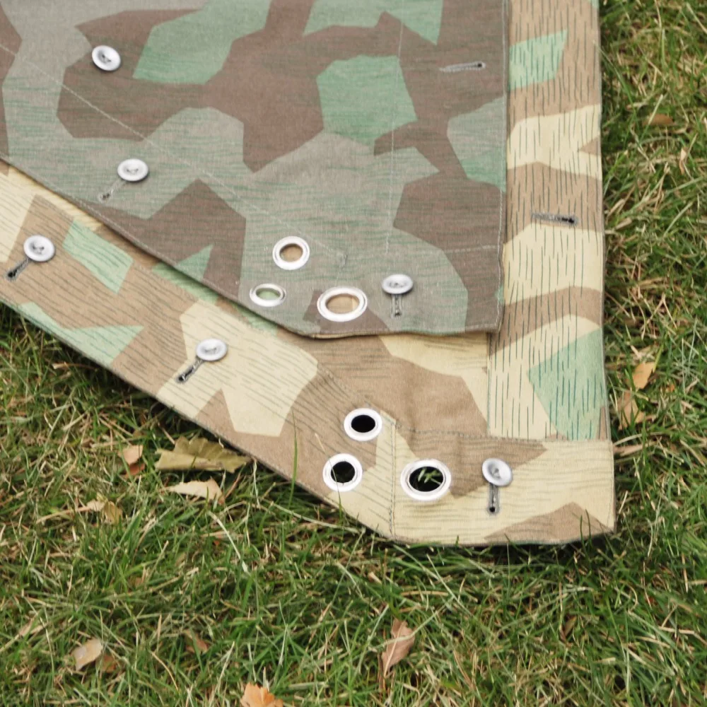 Tomwang201. Вторую мировую войну WW2 немецкая армия SPLINTER CAMO Реверсивный палатка ZELTBAHN