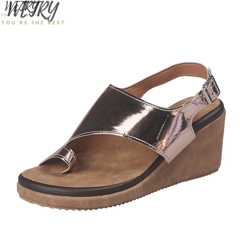 2020 Женская удобная обувь на плоской подошве женские повседневные босоножки