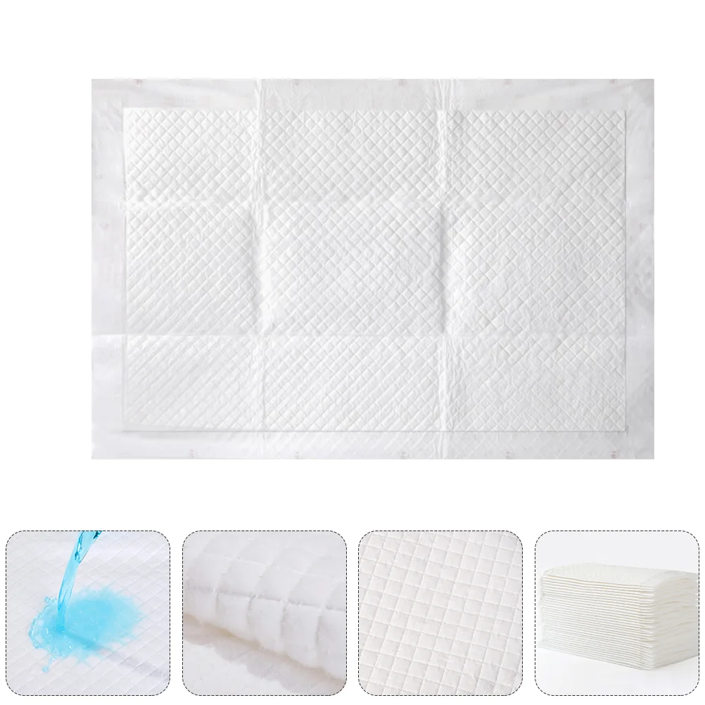 

12Pcs Changing Pads Nursing Pads Nappy Changing Mats for Pregnant (White)