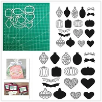 christmas turnovers metal cutting dies and stamps for diy scrapbooking stampphoto album embossing diy paper cards