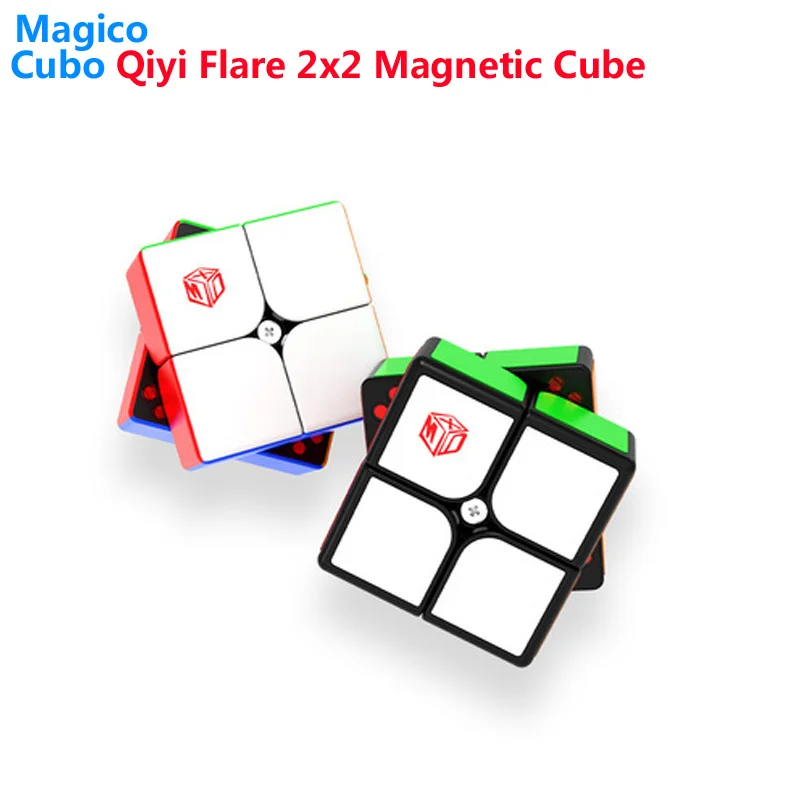 

QiYi XMD Flare 2x2 Magnetic Magic Cubes MoFangGe X-Man 2x2x2 Cube Professional Speed Cube Educational Toys For Children Gift