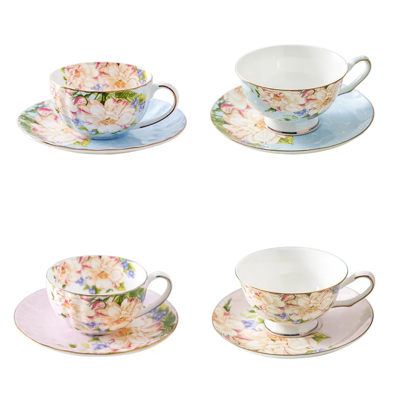 Качественная теплая рельефная китайская чайная чашка 8 унций с блюдцем | Дом и сад