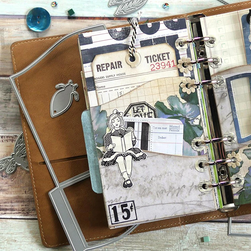 

2021 New Words Label Flower Frame Clear Stamps For DIY Craft Making Girl Paper Greeting Card Scrapbooking No Metal Cutting Dies