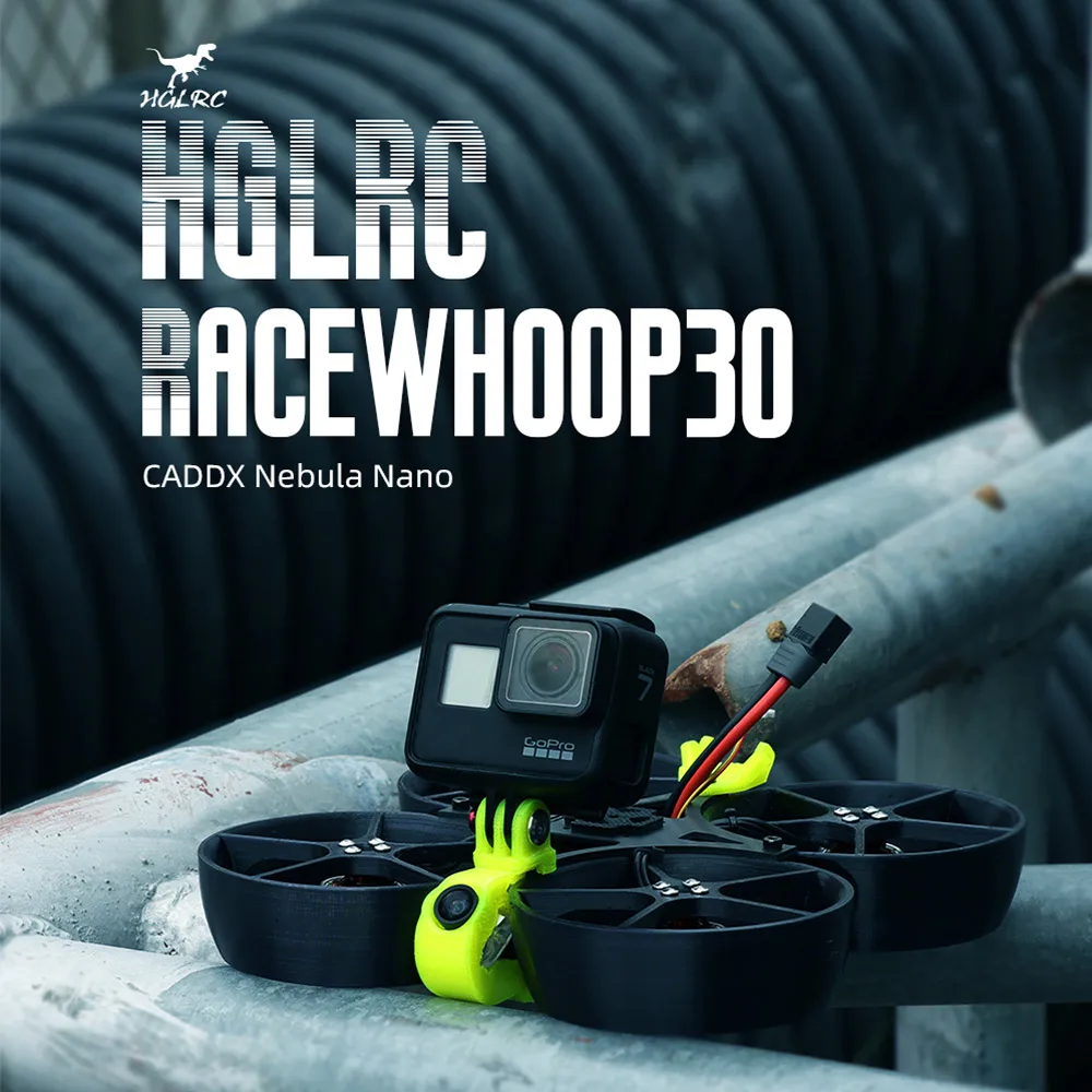 HGLRC Racewhoop30 Цифровая HD/аналоговая версия 3 дюйма Caddx FPV камера Zeus 350 мВт VTX RC гоночный
