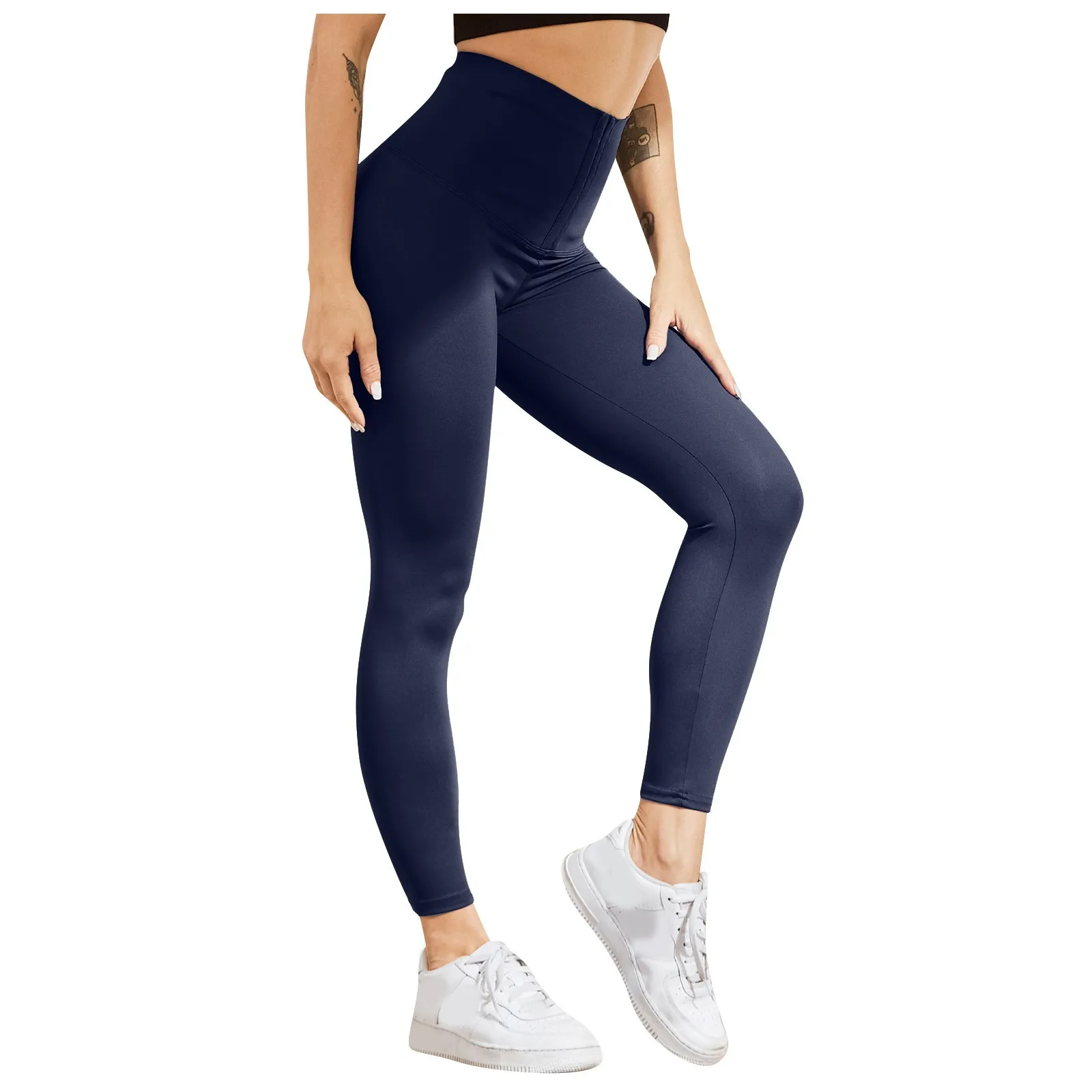 

Fashion High Waist Leggings For Women Casual Elastic Waist Fitness Sweatpants Jogger Women Sportwear Leggings pantalon femme