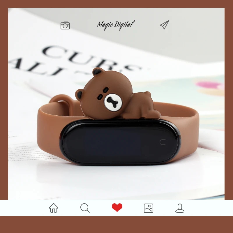 

Cartoon Correa Strap For Xiaomi Mi Band 5 6 Smart Watchband Wrist M4 Bracelet For MiBand 3 pulsera Mi band 4 Pasek Replacement