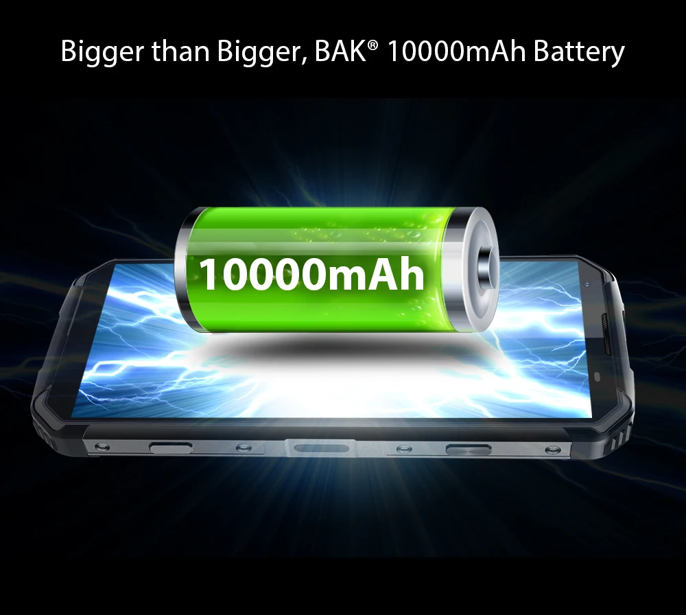 Blackview BV9500 Plus IP68 водонепроницаемый смартфон Helio P70 Восьмиядерный 10000 мАч 5,7 дюймов FHD 4 Гб+ 64 ГБ Android 9,0 мобильный телефон