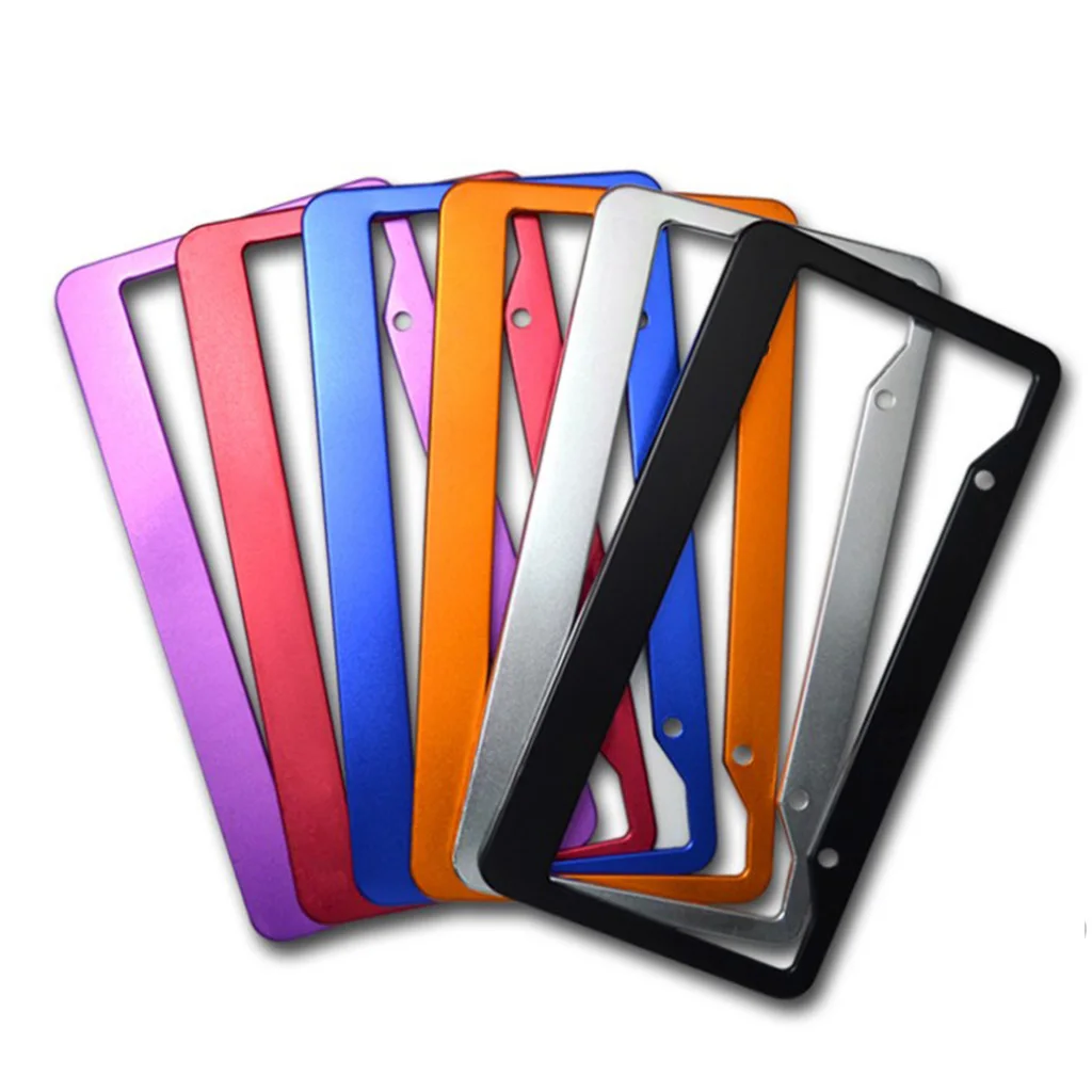 Металлическая рамка для номерного знака мужчин женщин держатель бирки из