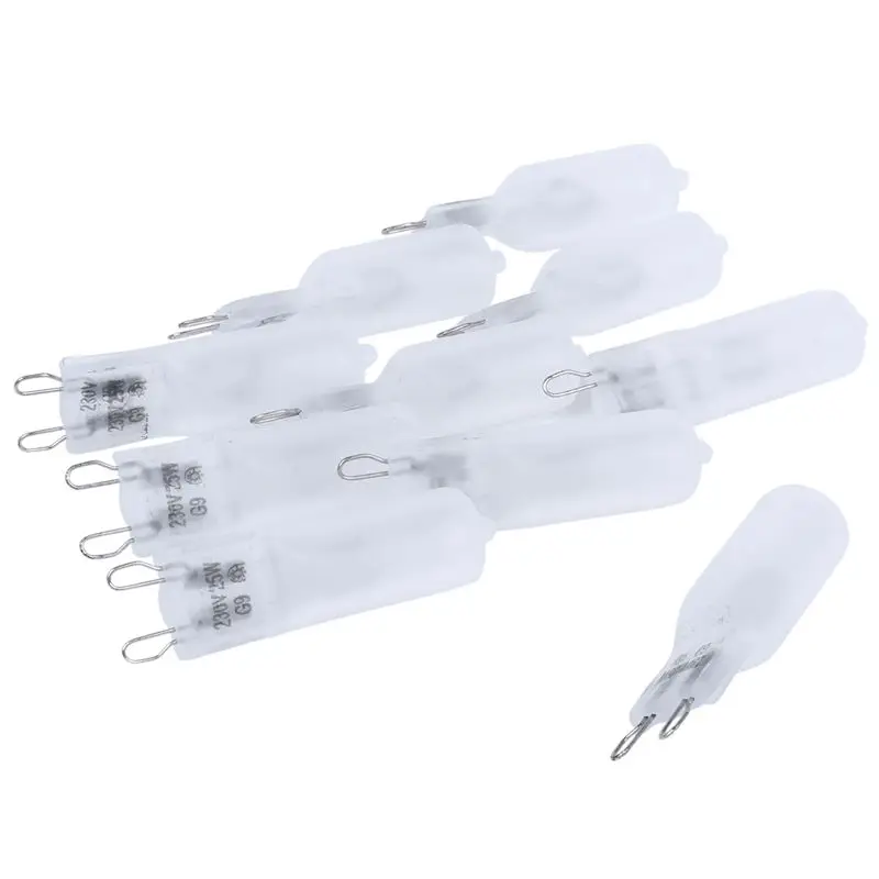 

10 x G9 Halogen Light Lamp Lighting 25W Warm White