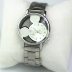 Часы женские кварцевые из нержавеющей стали с изображением Микки Мауса
