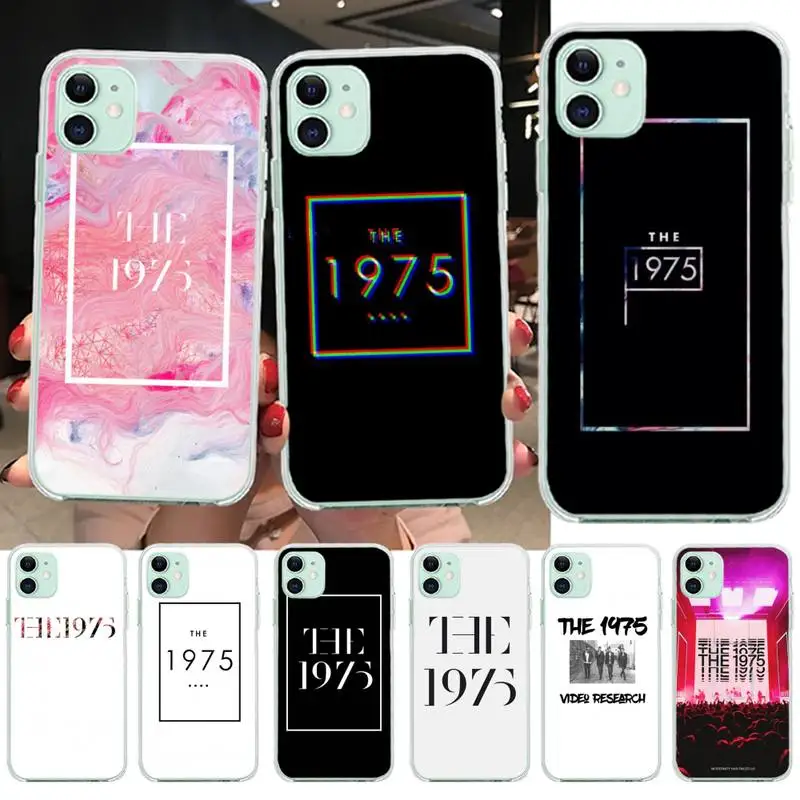 1975 Группа Музыка DIY печать телефон чехол для iPhone 11 pro XS MAX 8 7 6 6S Plus X 5S SE 2020 XR крышка -