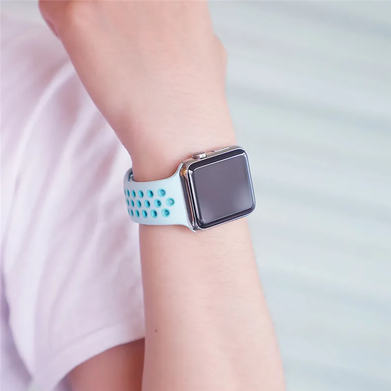 Ремешок для apple watch 5 4 3 ремешок 44 мм/40 мм iwatch ремешок 5 42 мм/38 мм correa силиконовый браслет аксессуары для часов