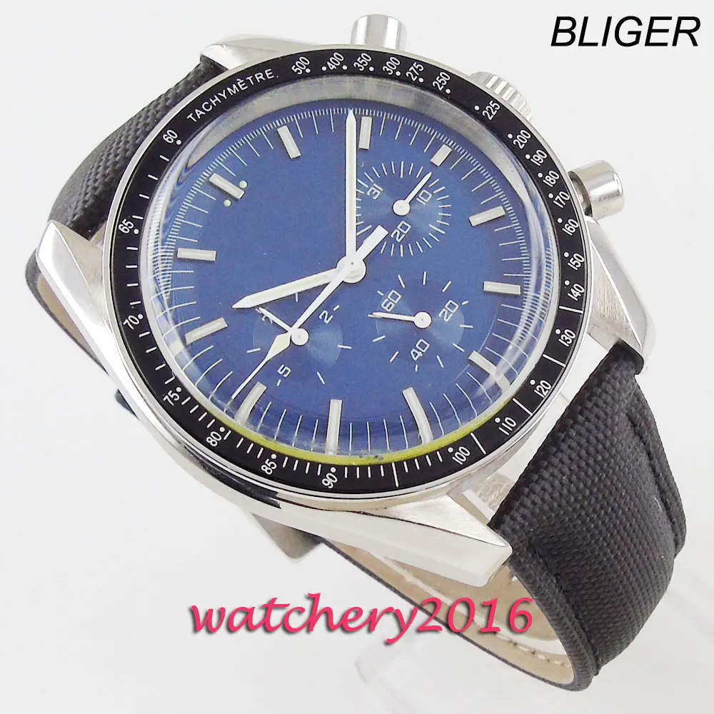 Часы наручные BLIGER Мужские аналоговые автоматические брендовые роскошные в стиле